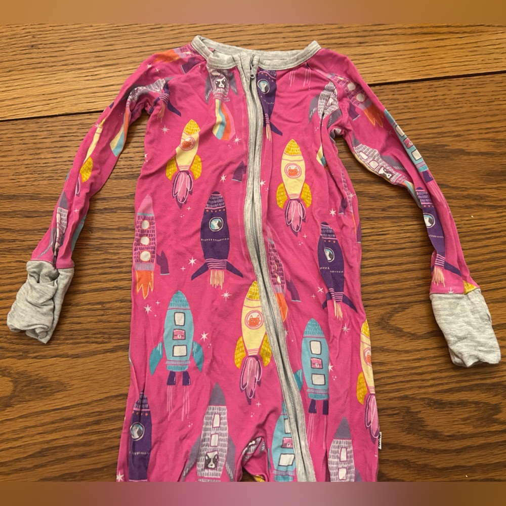 Little Sleepies Pink Space Explorer Zippy - Picture 3 of 4